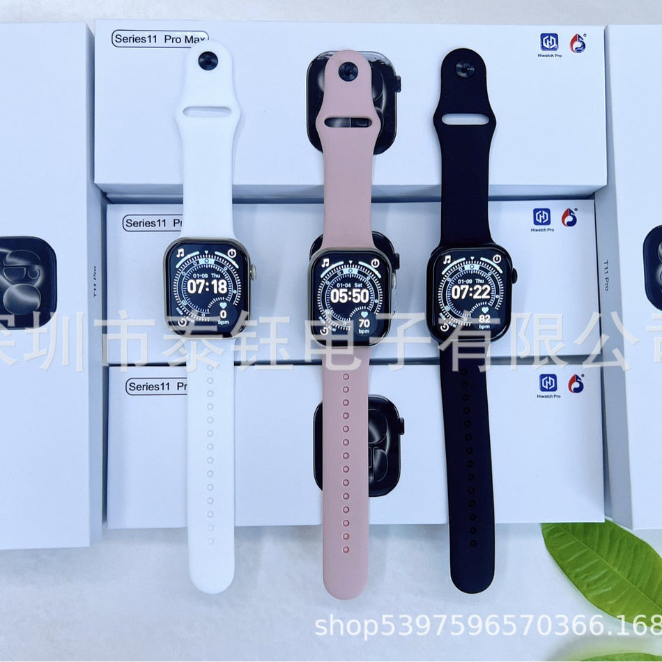 Watch11 Pro Smart Watch with Call & Health Tracking