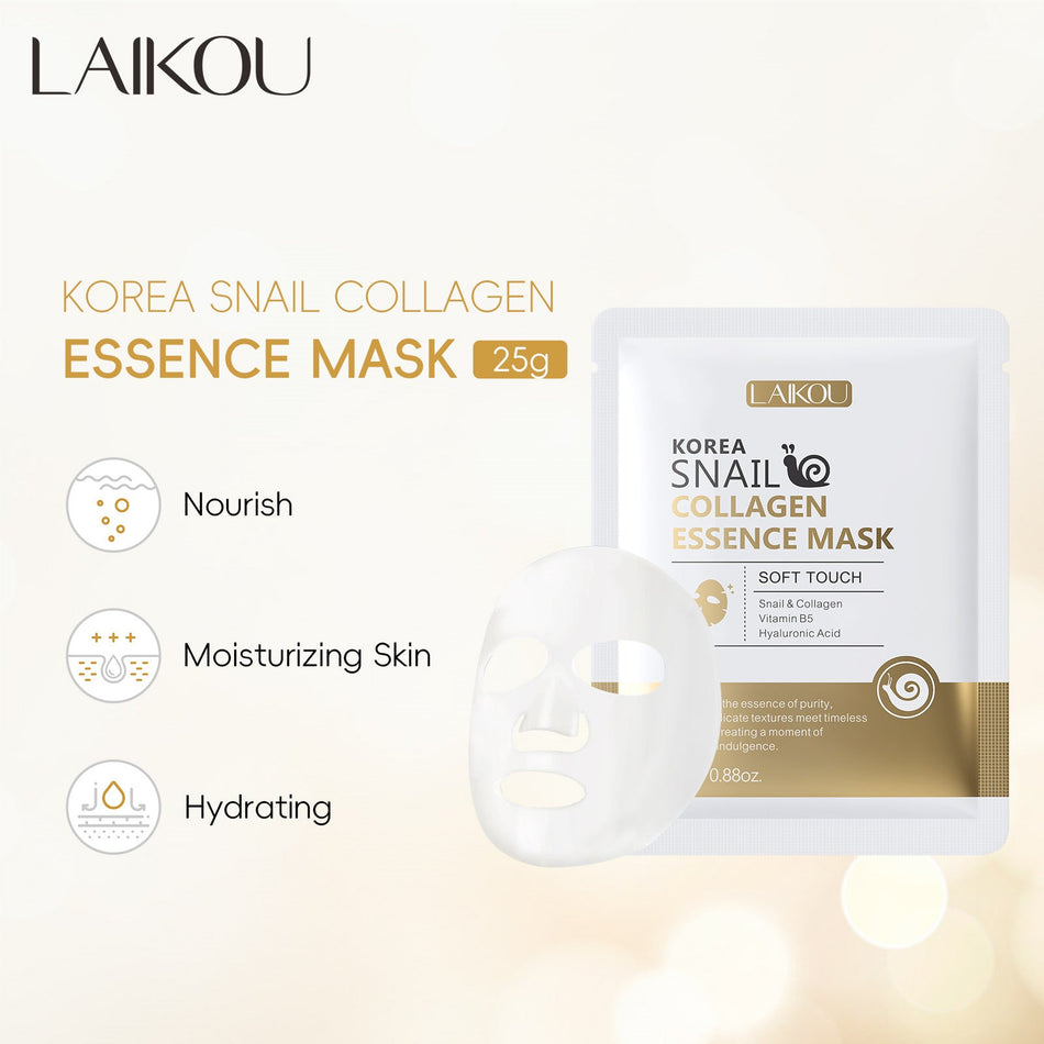 🐌 Laikou Korean Snail Protein Mask 25g – Pack of 2