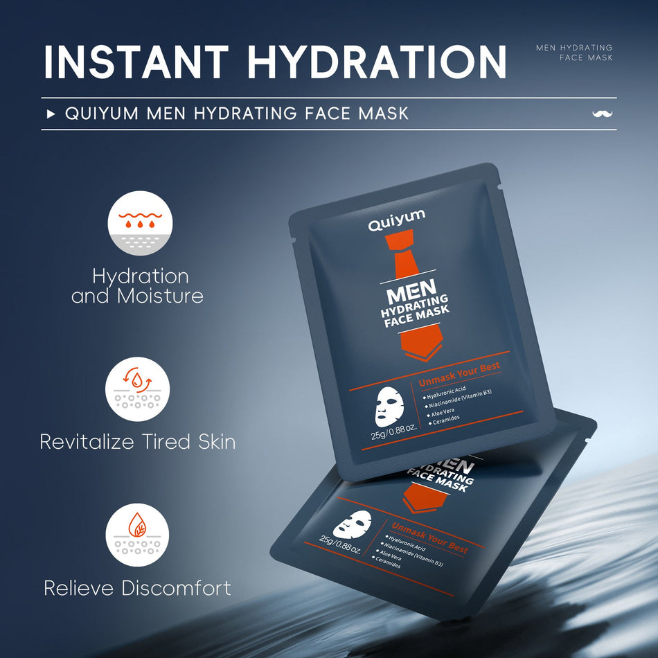 💧 Quiyum Men’s Moisturizing Mask 25g – Pack of 2