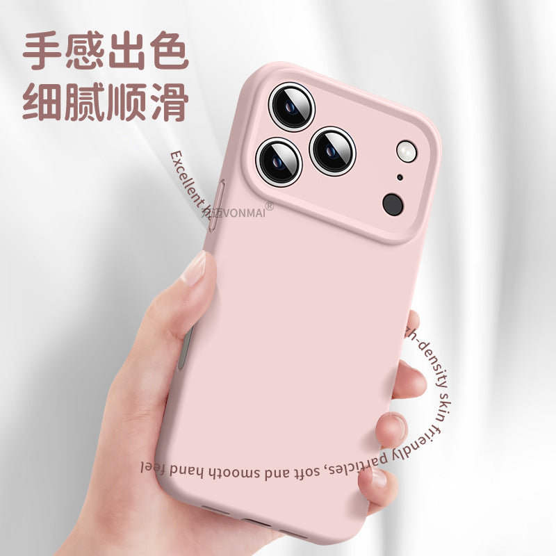 iPhone 17 Silicone Case with Lanyard Anti-Drop