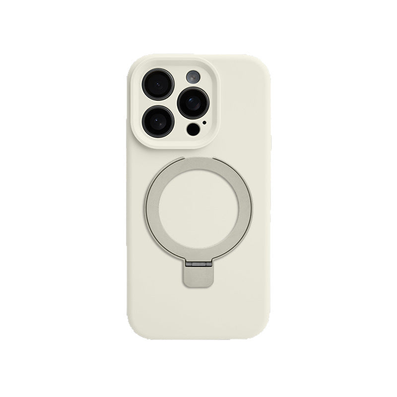 iPhone 16 Pro Max Liquid Silicone Case with Stand