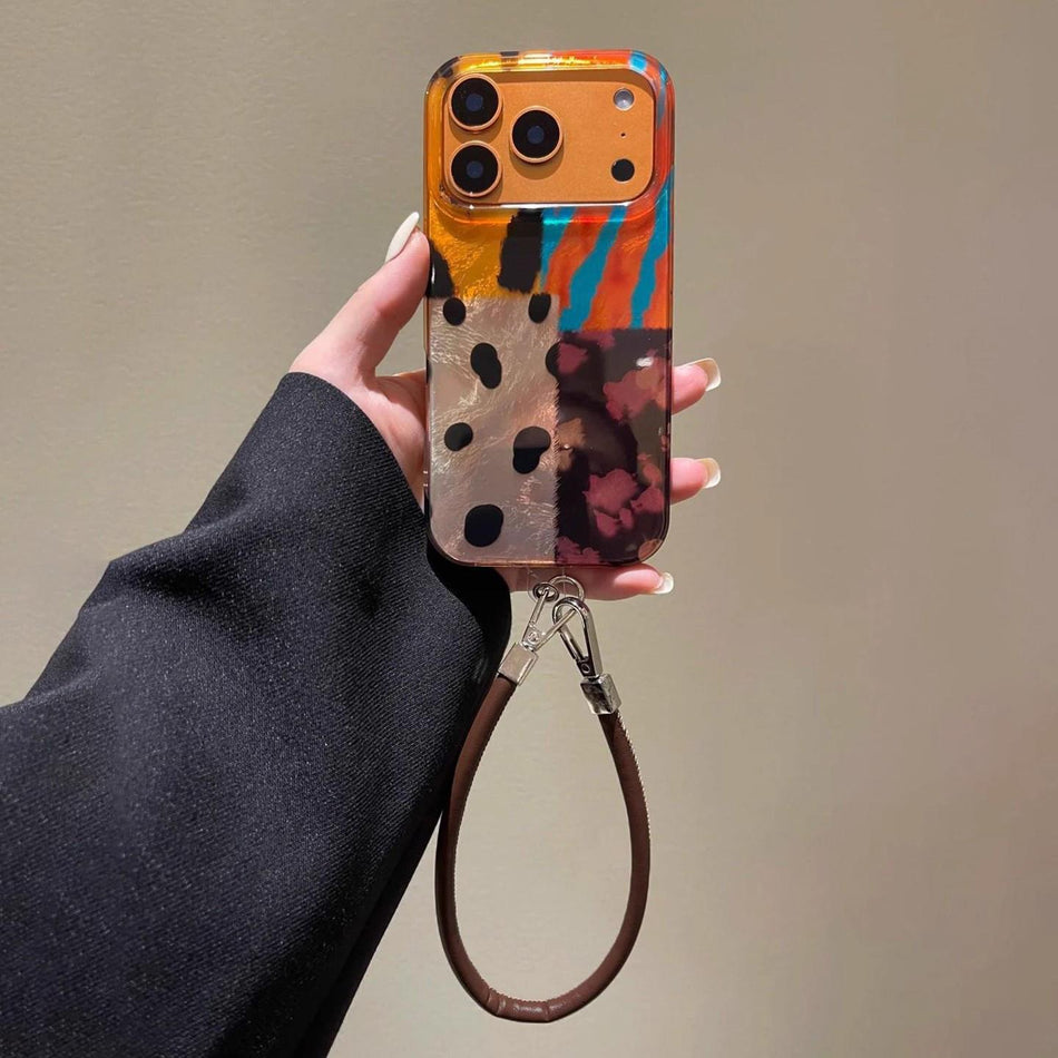 iPhone 17 Pro Max Leopard Print Silicone Case