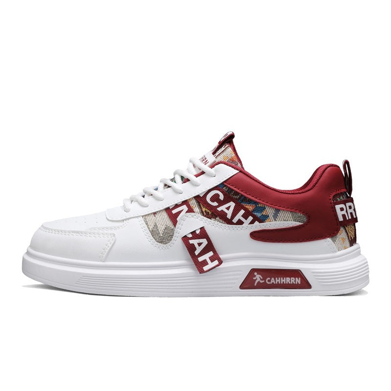 Men’s Large-Size Korean Low-Top Casual Sneakers