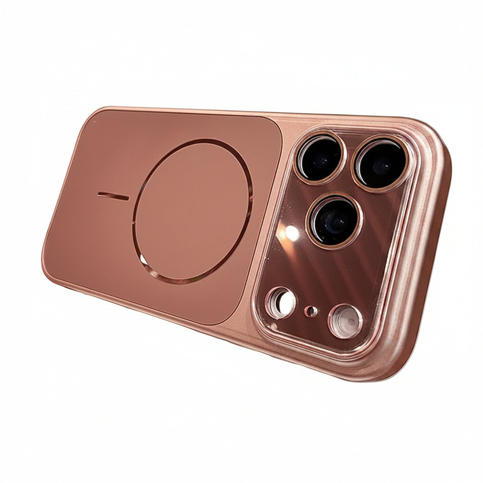 iPhone 16 Pro Max Frosted Luxury Case with Lens Protectionink