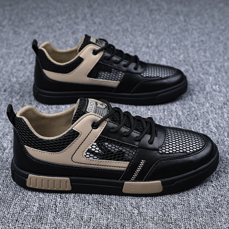 Men’s Large-Size Breathable Mesh Casual Sneakers