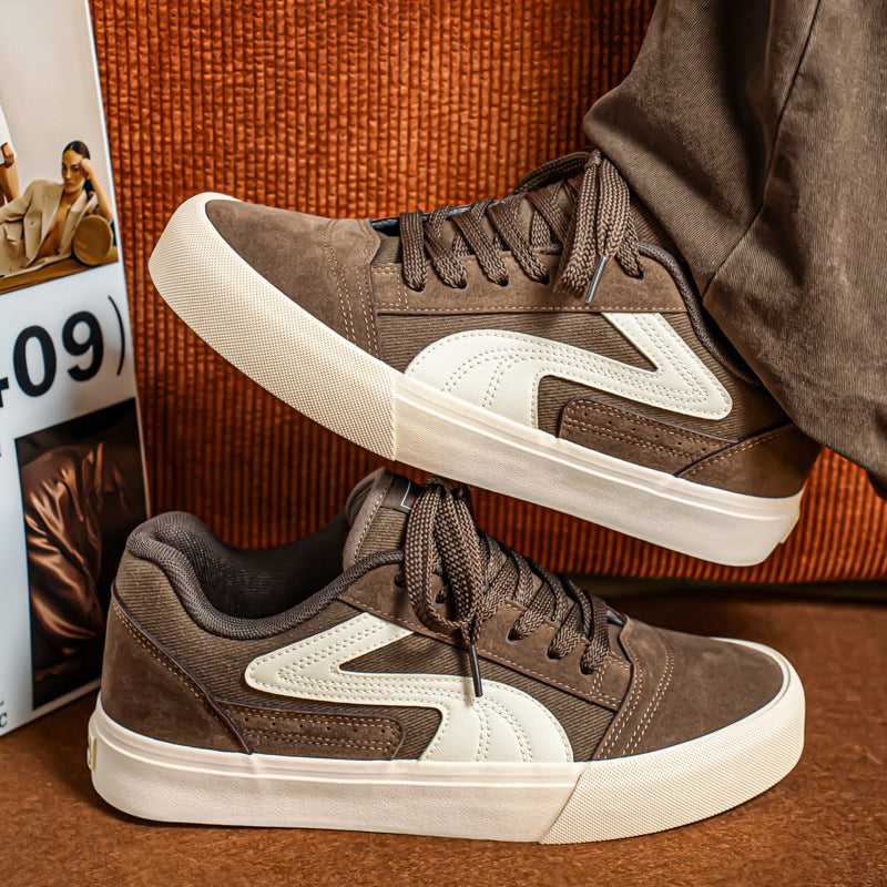 Men’s Hong Kong-Style Low-Top Retro Sneakers
