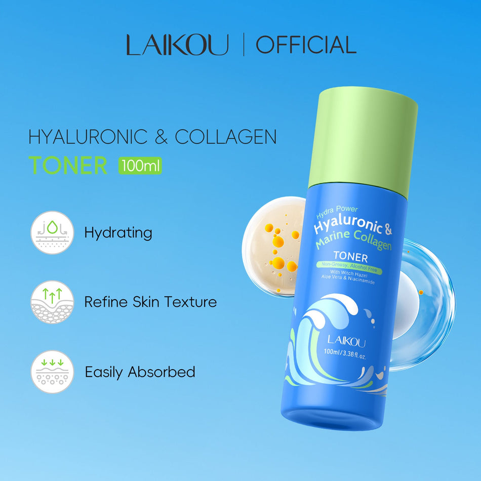 Laikou Hyaluronic Acid Collagen Toner 100ml