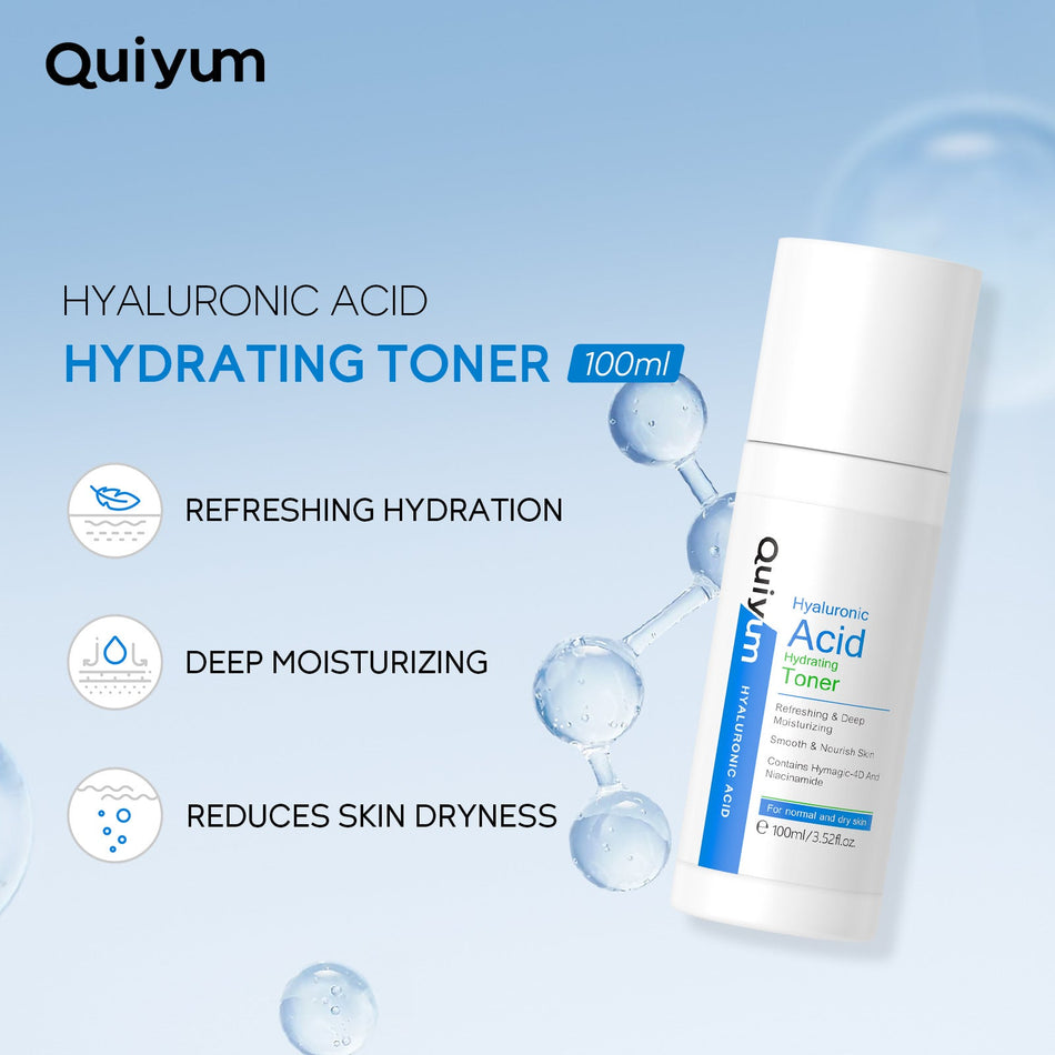 Quiyum Hyaluronic Acid Toner 100ml – Wet Compress Water
