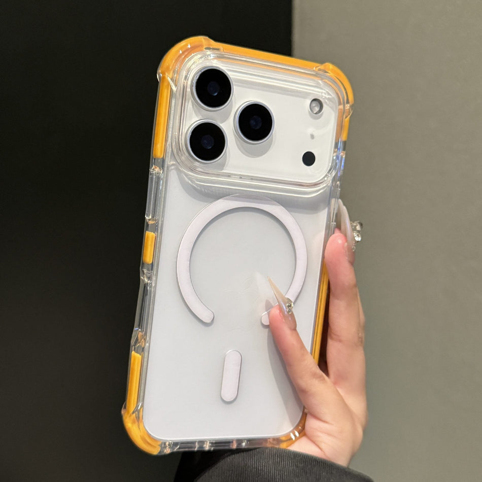 iPhone 17 Pro Max Transparent Magnetic Anti-Drop Case