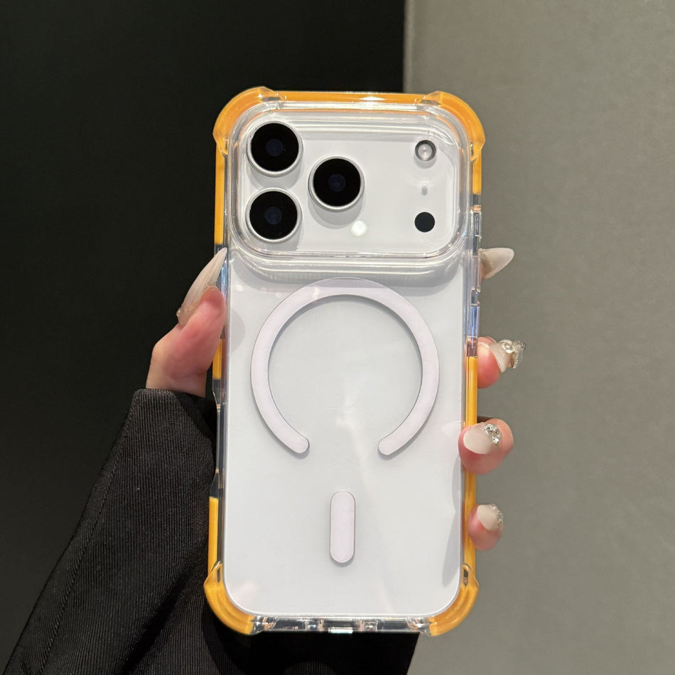iPhone 17 Pro Max Transparent Magnetic Anti-Drop Case