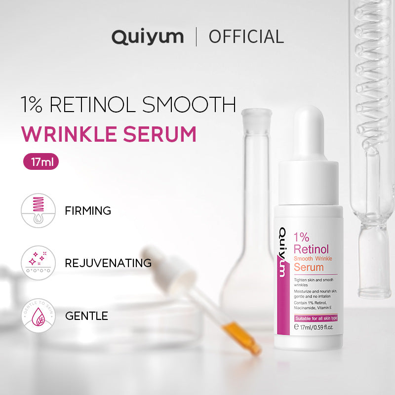 QUIYUM 1% Retinol Essence 17ml | Night Repair Serum