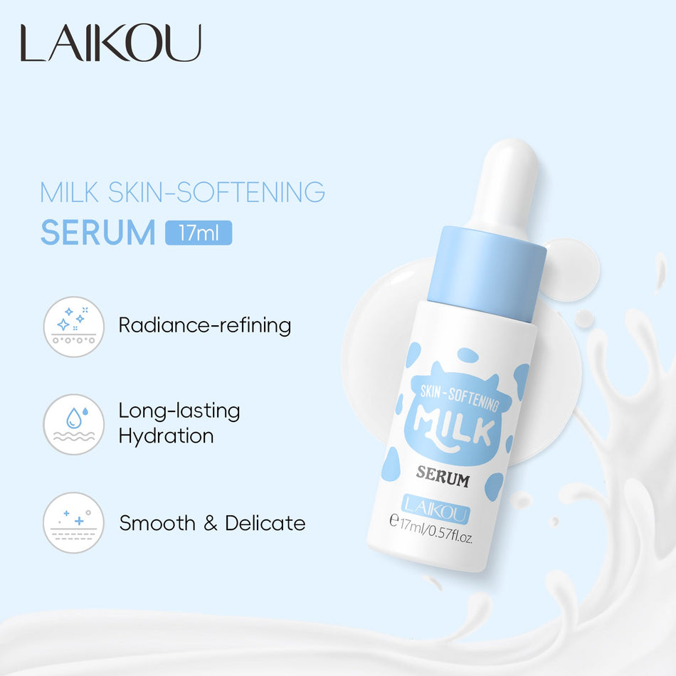 LAIKOU Milk Essence 17ml | Deep Moisturizing Face Serum