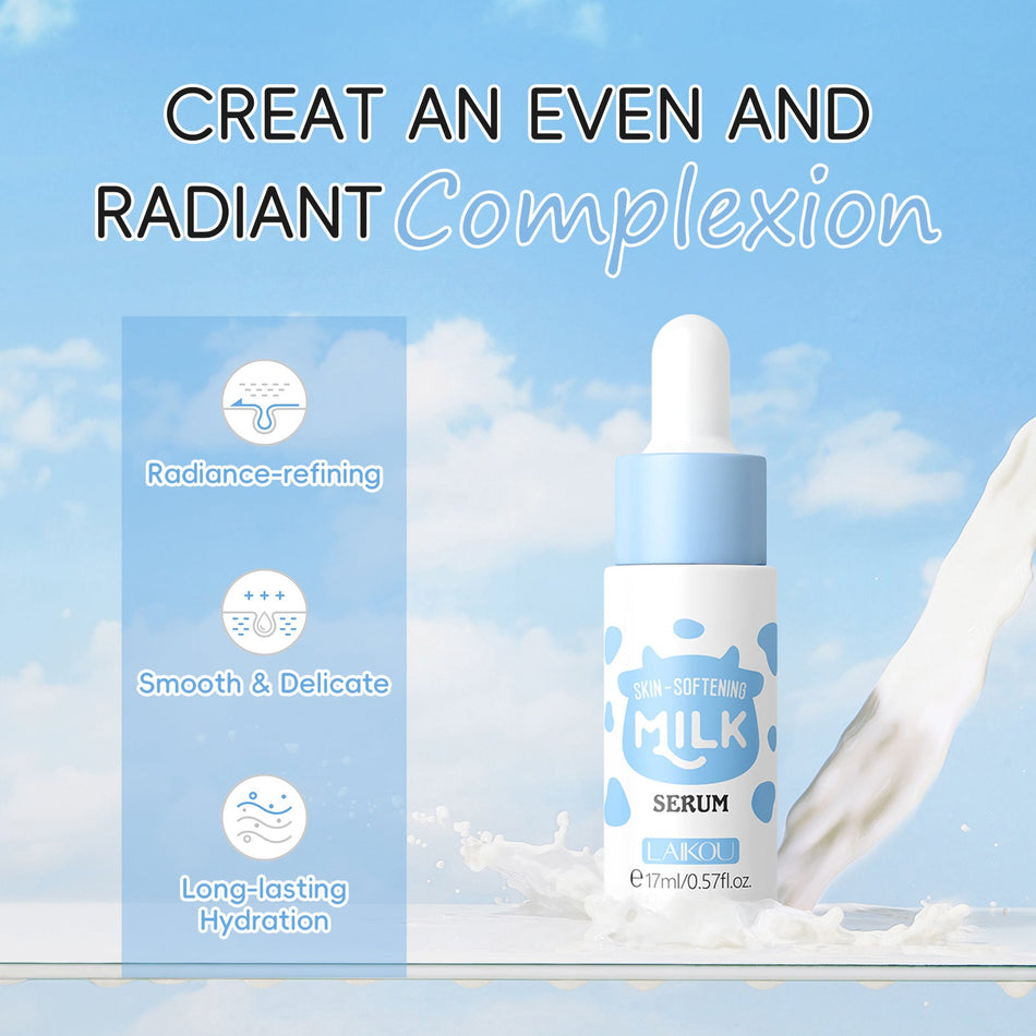 LAIKOU Milk Essence 17ml | Deep Moisturizing Face Serum