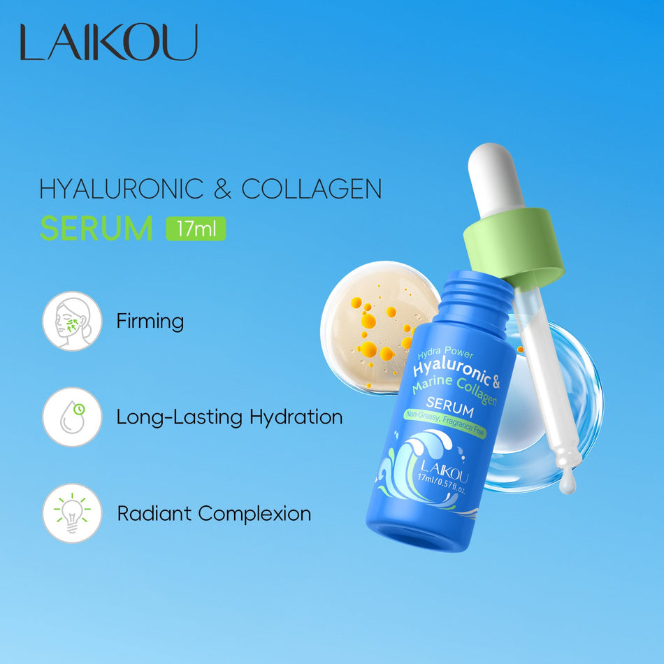 LAIKOU Hyaluronic Acid Collagen Essence | Hydrating Serum