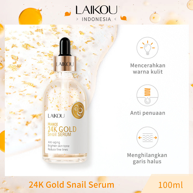 Laiko 24K Gold Snail Essence 100ml