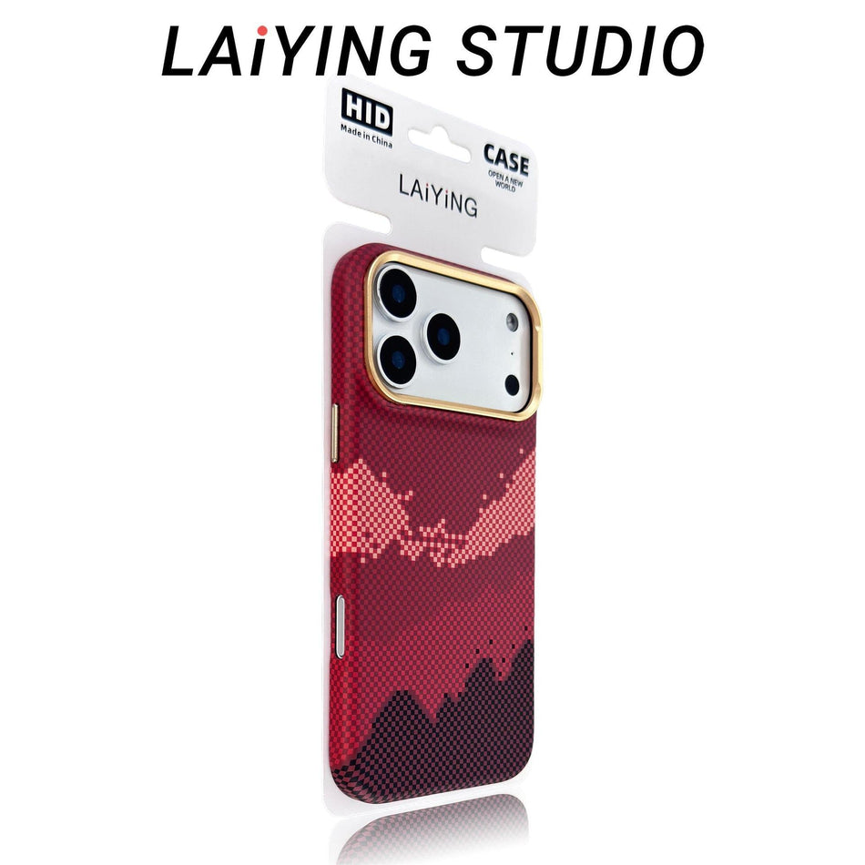 iPhone 17 Pro Max Carbon Fiber Magnetic Case