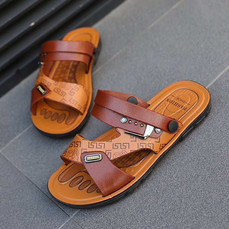 Men’s Lightweight Summer Sandals – Korean Style Outdoor