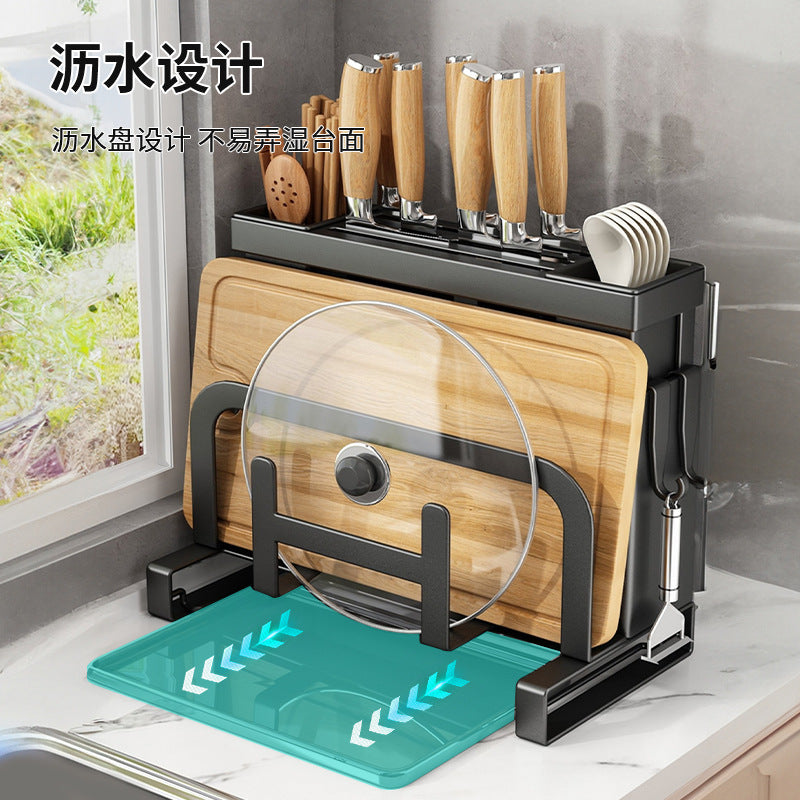 Kitchen Knife Rack Multi Functional Cutting Board Chopstick