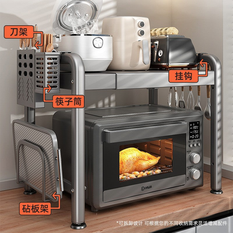 Microwave Oven Shelf Multi Layer Kitchen Storage Rack Stand