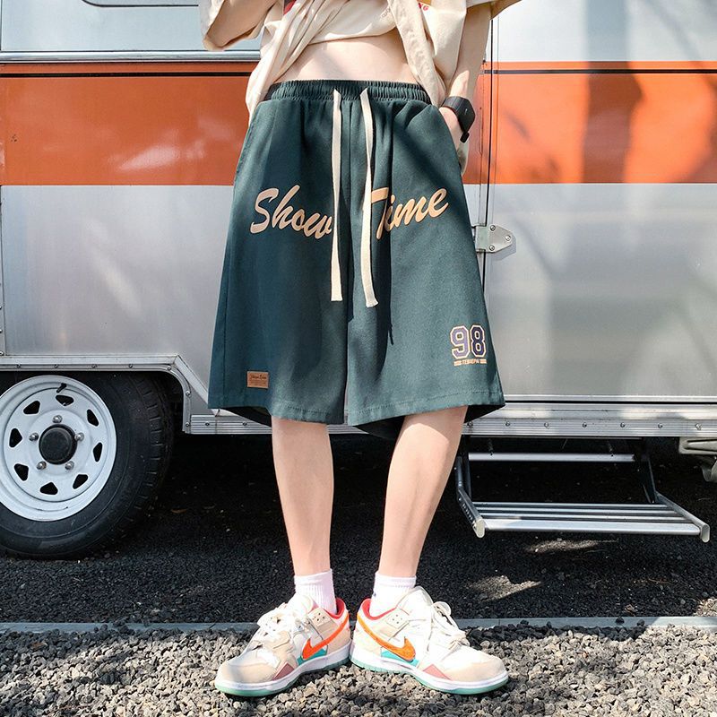 Men’s Retro Basketball Shorts – Loose Summer Sports Shorts
