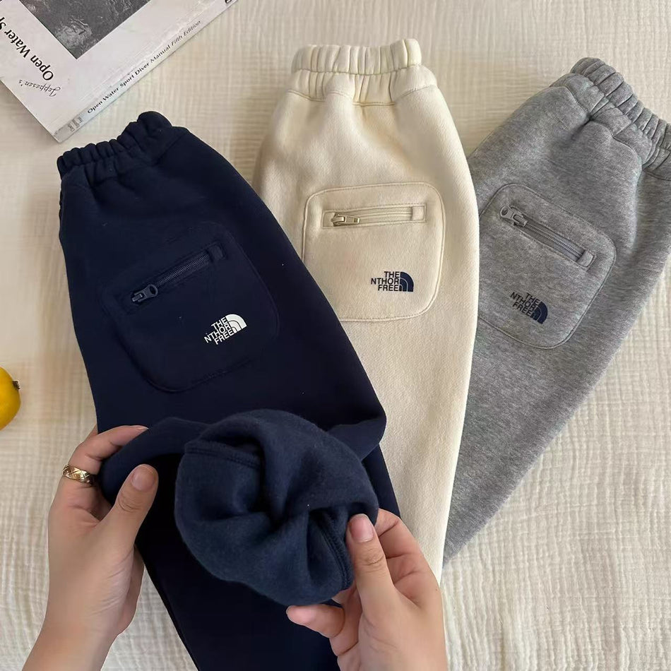 Kids Fleece Sweatpants Joggers 2026 with Pockets