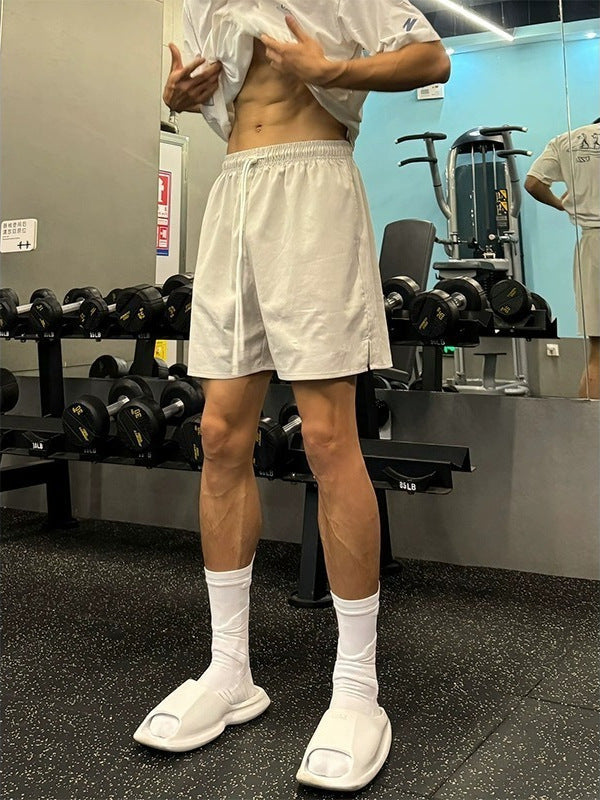 Men’s Ice Silk Quick-Dry Summer Sports Shorts