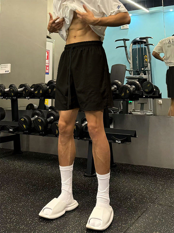 Men’s Ice Silk Quick-Dry Summer Sports Shorts
