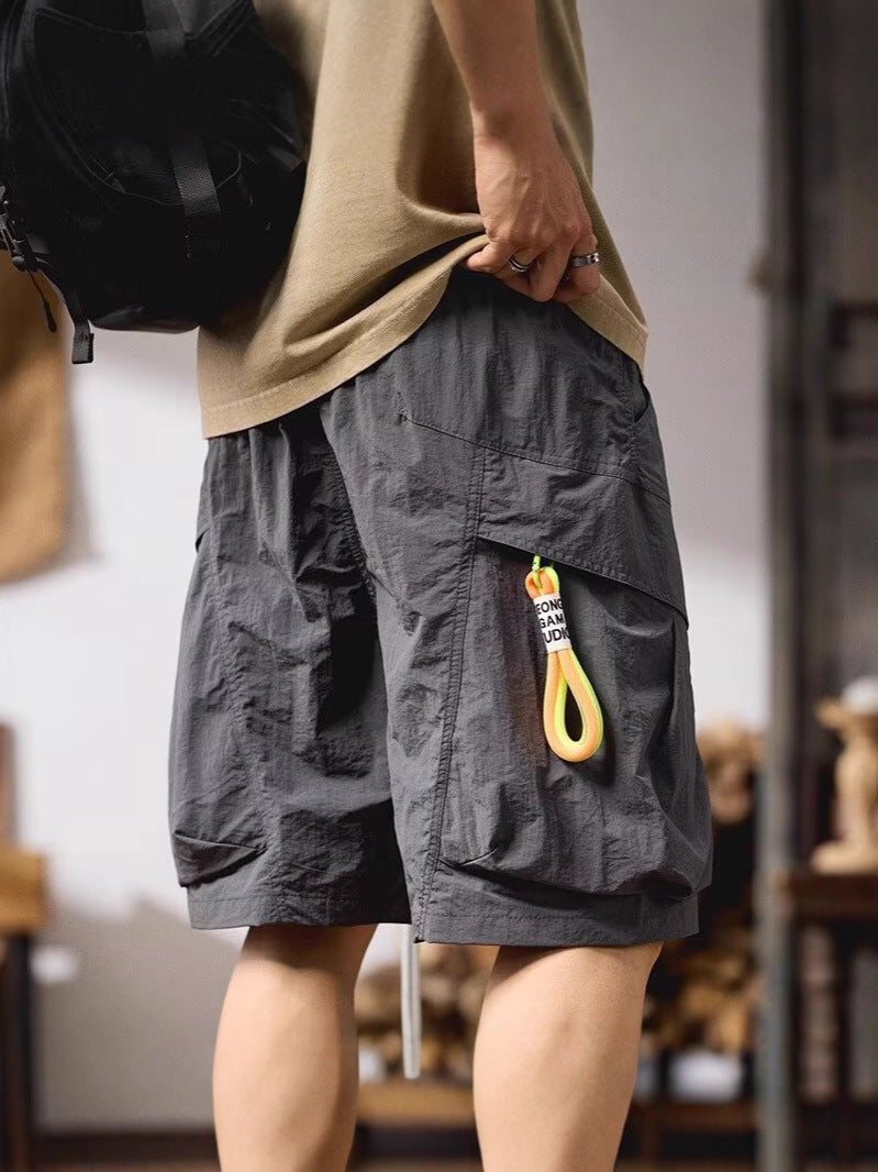 Men’s Ice Silk Summer Loose Casual Shorts 2025