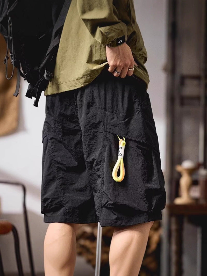 Men’s Ice Silk Summer Loose Casual Shorts 2025