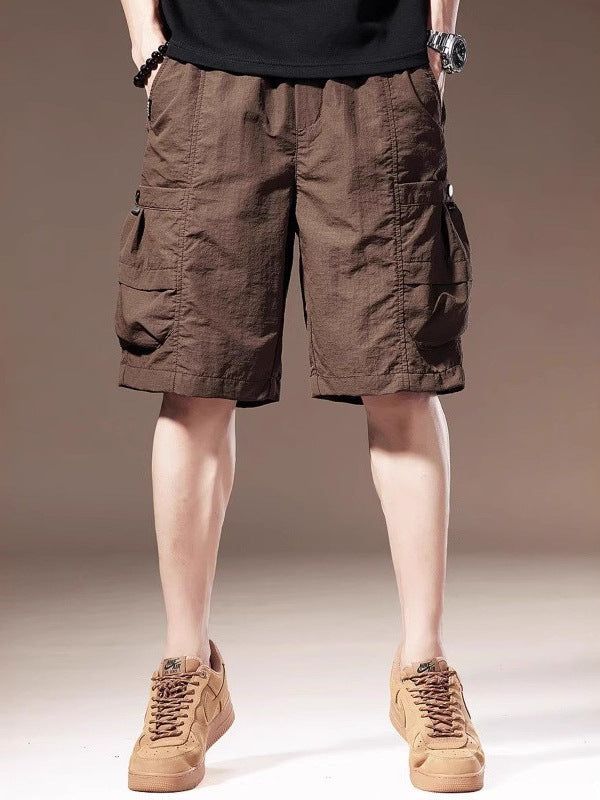 Men’s American Summer Quick-Dry Cargo Shorts