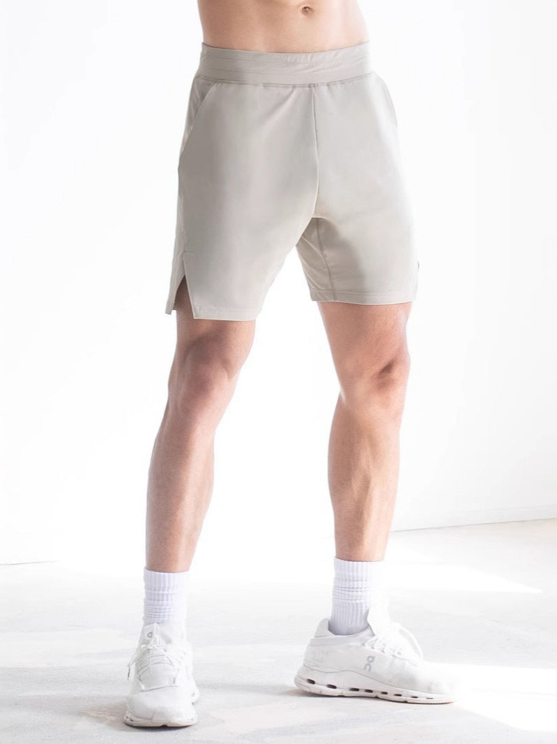 STOCK-Men’s Ice-Feel Stretchy Summer Sports Shorts