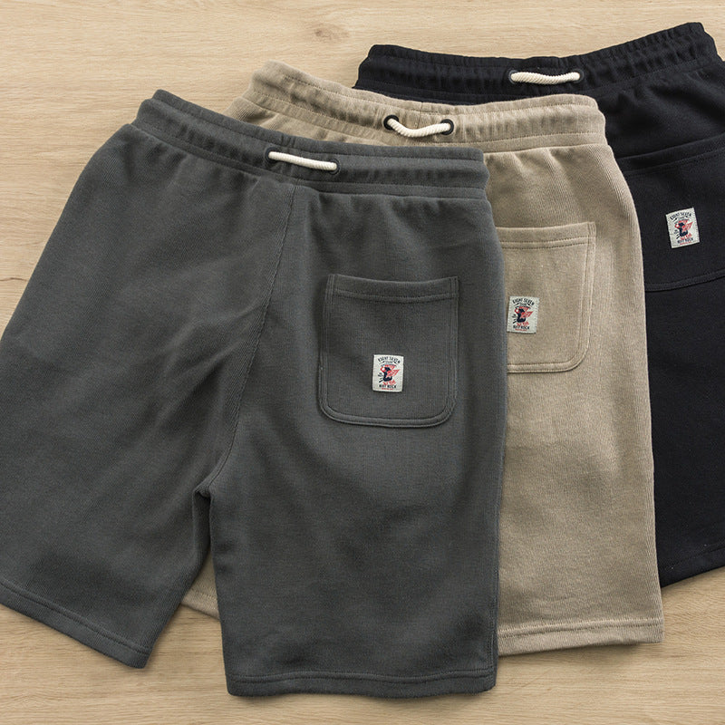 Men’s Knitted Summer Loose Sports Shorts