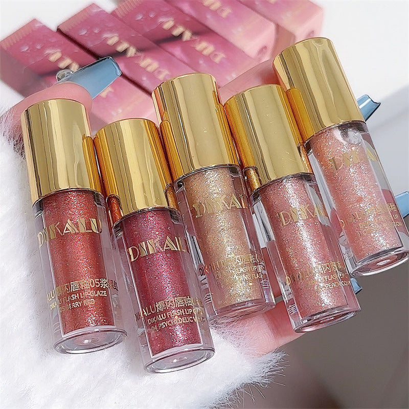 DIKALU Shaved Ice Mirror Lip Glaze – High Shine Glow