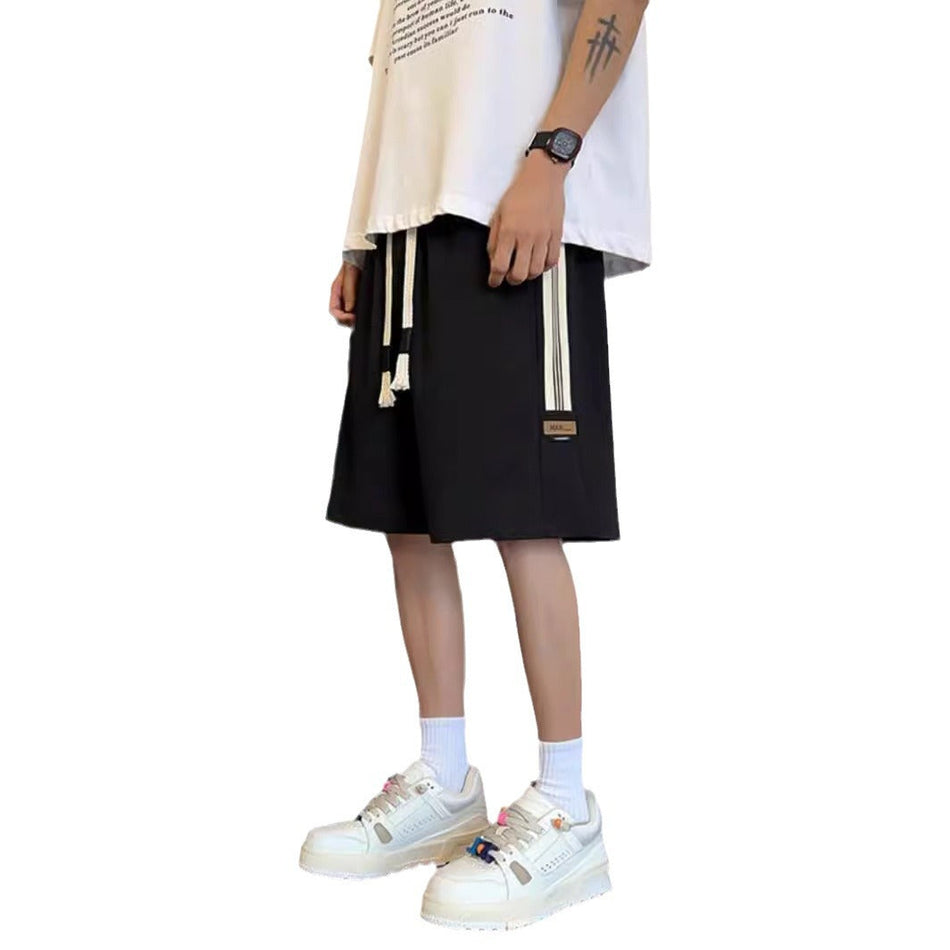 Men’s Striped Pineapple Plaid Summer Shorts