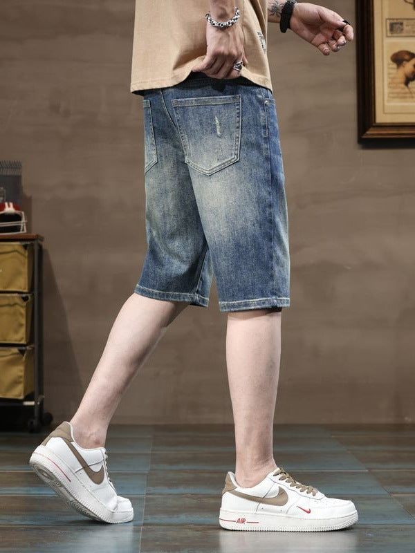 Men’s Trendy Loose Denim Summer Shorts 2025