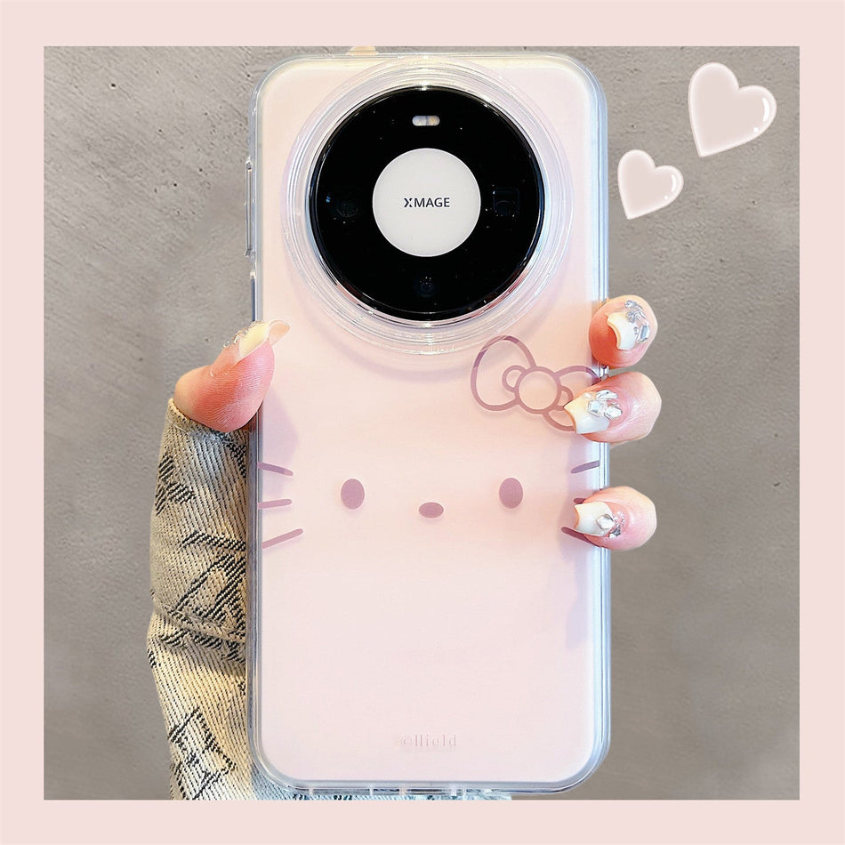 Huawei Mate 80 Pro Max Cute Cartoon Cat Case