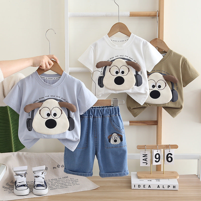 Boys Cartoon Summer 2-Piece Set (1-5 Years)
