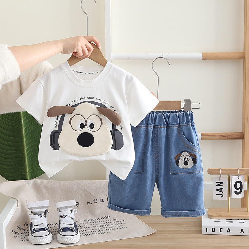 Boys Cartoon Summer 2-Piece Set (1-5 Years)