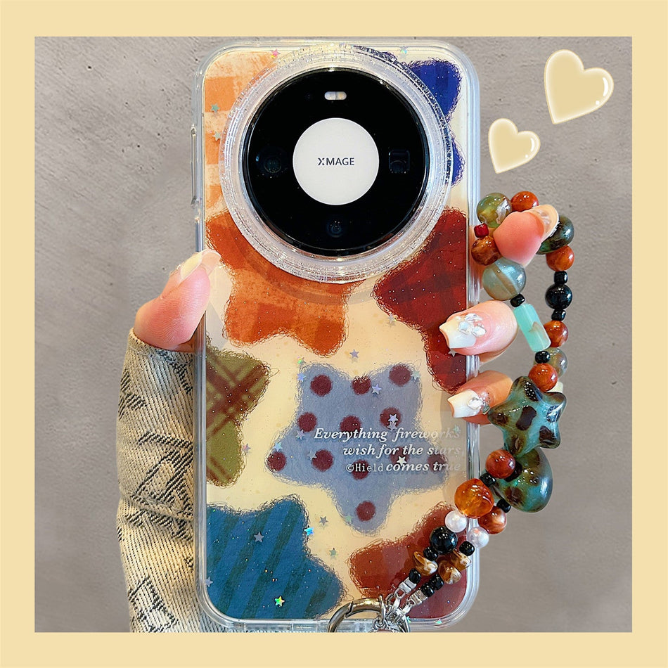 Huawei Mate 80 Pro Max Graffiti Star Silicone Case