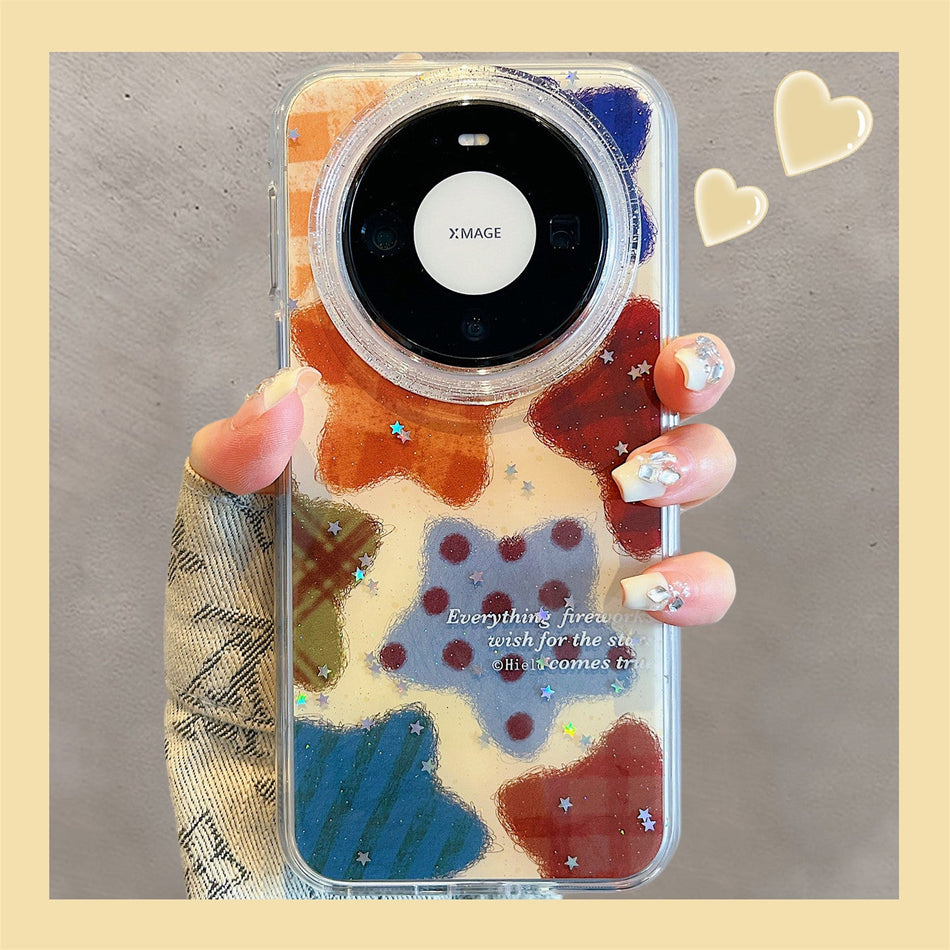 Huawei Mate 80 Pro Max Graffiti Star Silicone Case