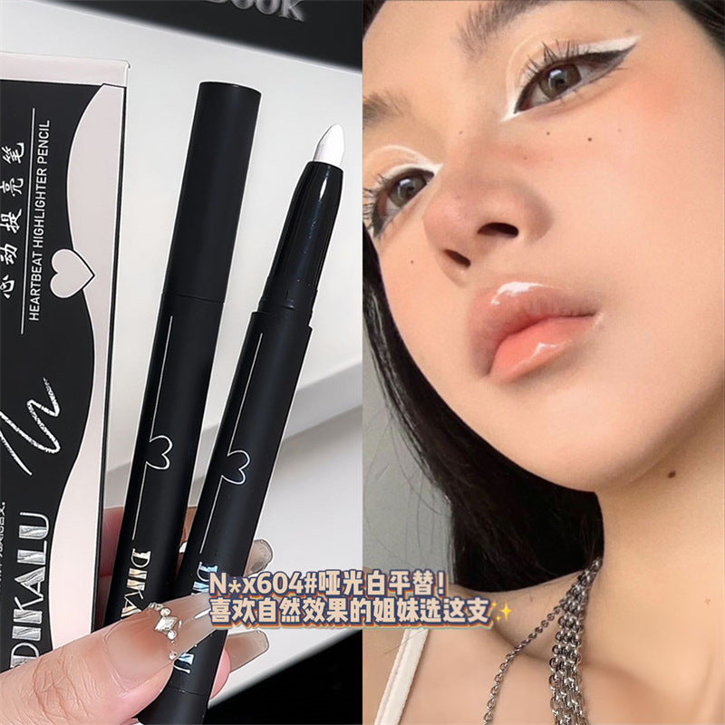 Heart-Shaped Silkworm Highlight & Eye Brightening Pen