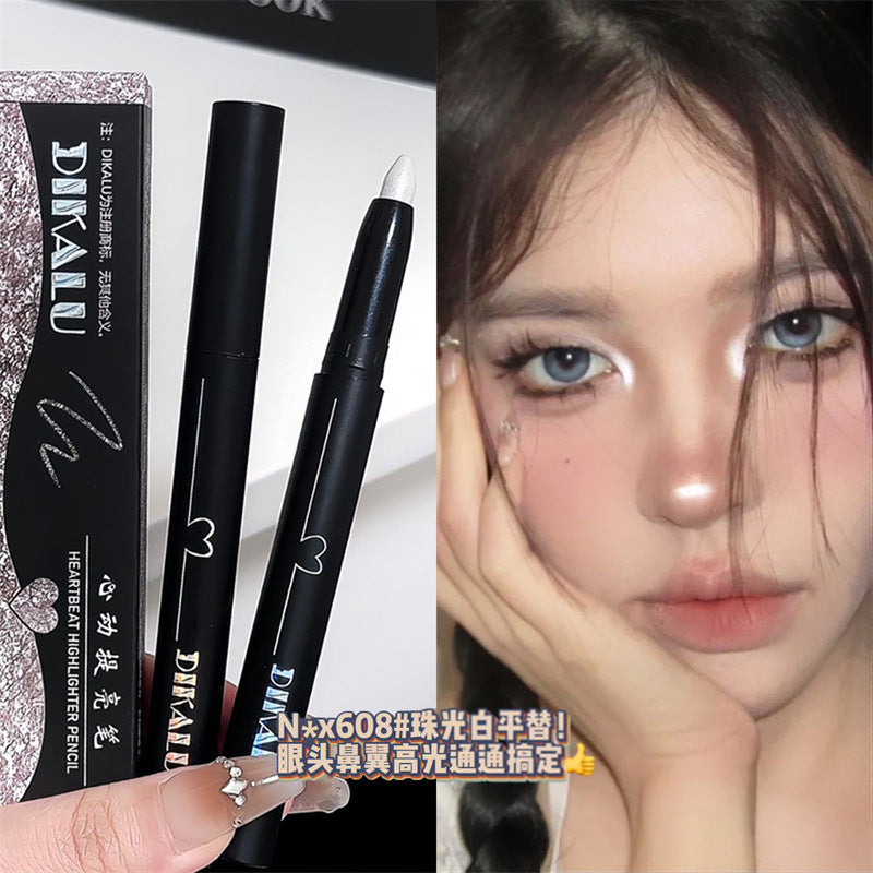 Heart-Shaped Silkworm Highlight & Eye Brightening Pen