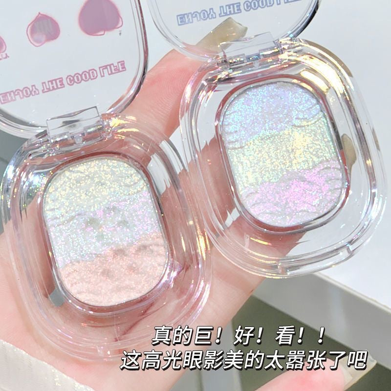 Mashed Potato Chameleon Gradient Eyeshadow | Sparkling Purple