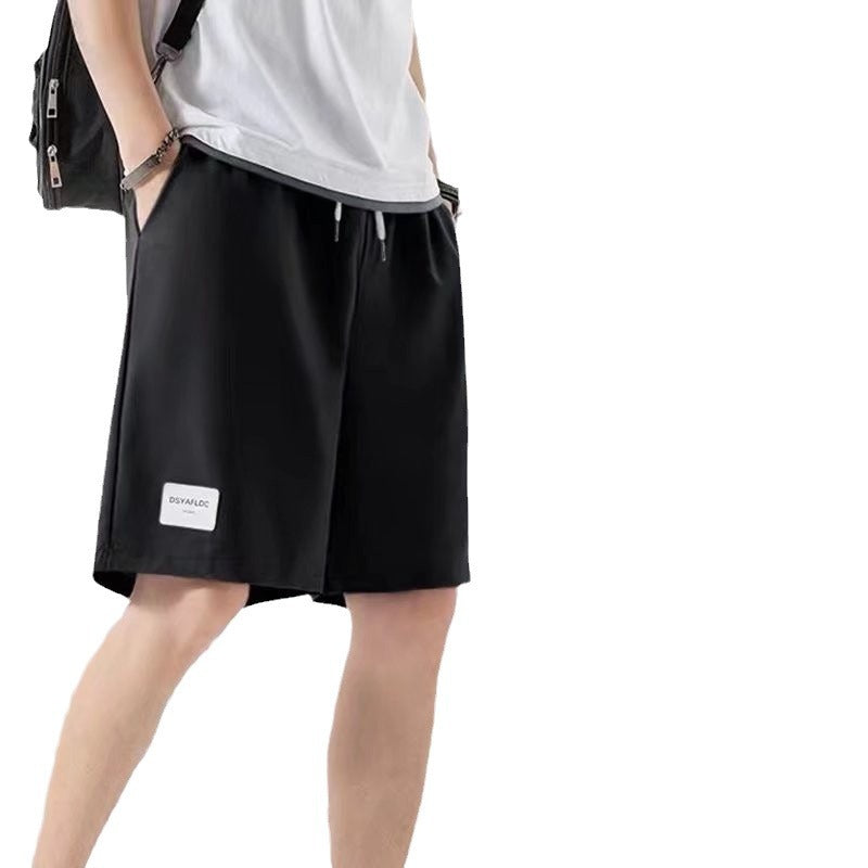 Men’s Ice Silk Loose Summer Casual Shorts