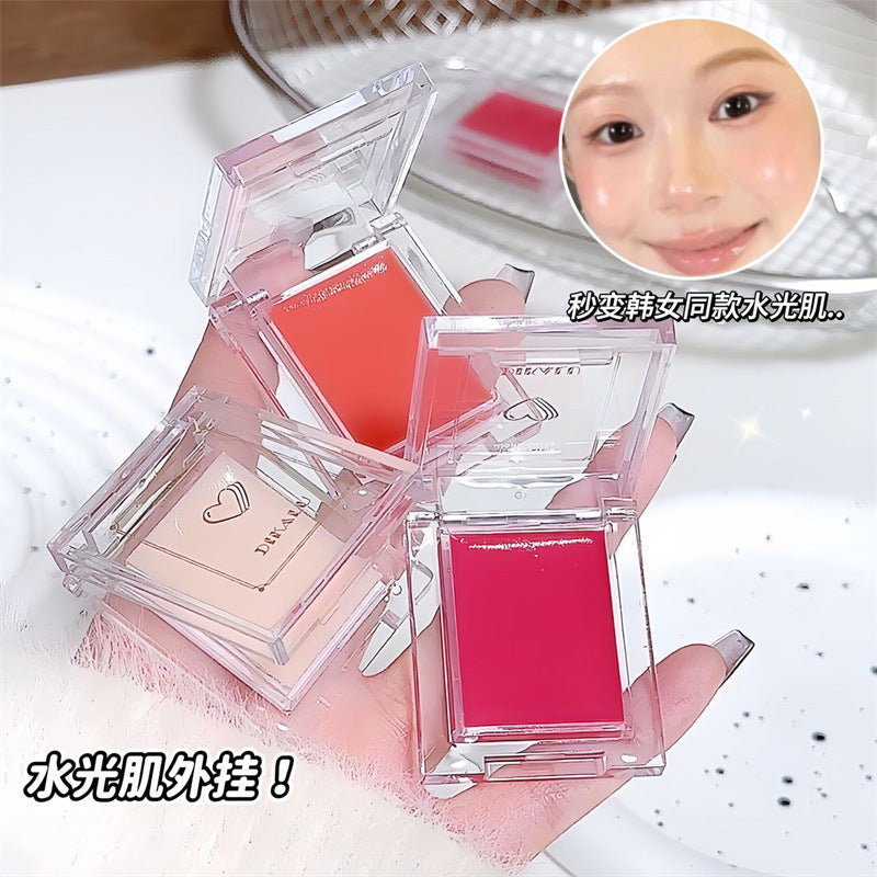 DIKALU Water Glow Cream Blush | Korean Dewy Skin Finish