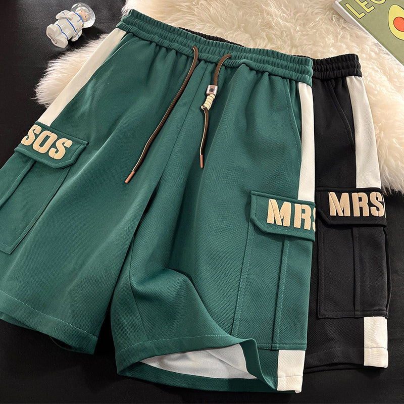 Men’s American Style Wide-Leg Summer Shorts 2024