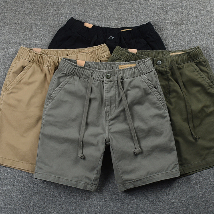 Men’s Cotton Loose Summer Sports Casual Shorts