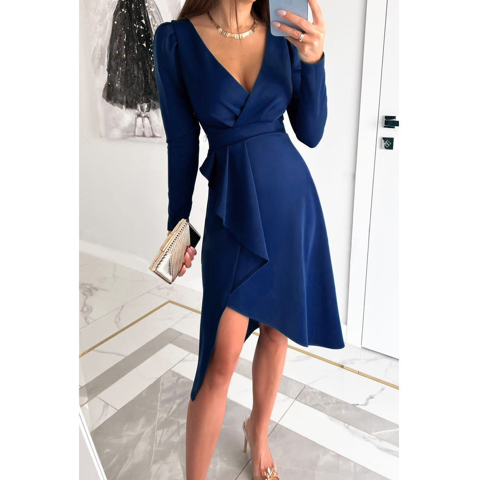 Zipper Fashion Party Dress - Trendy 2026 Winter Wear Nepal