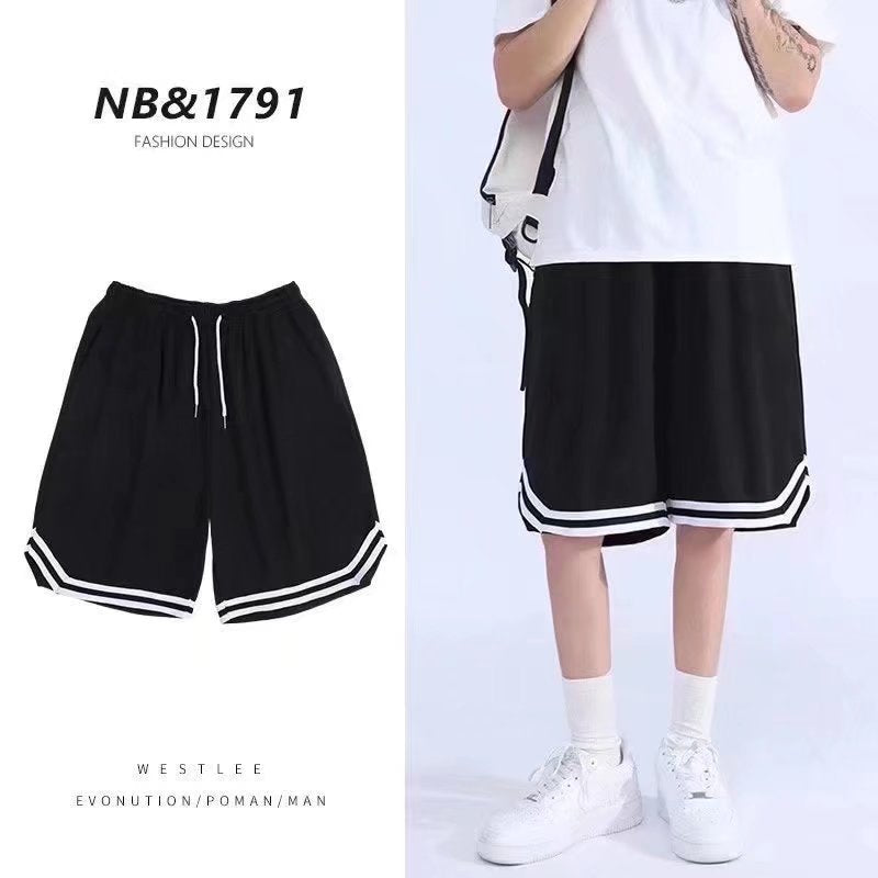 Men’s Ice Silk Loose Summer Basketball Shorts 2023