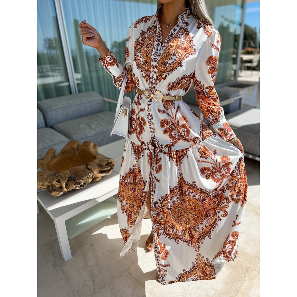 Bohemian Long Vacation Dress - Breezy 2026 Summer Style Nepal